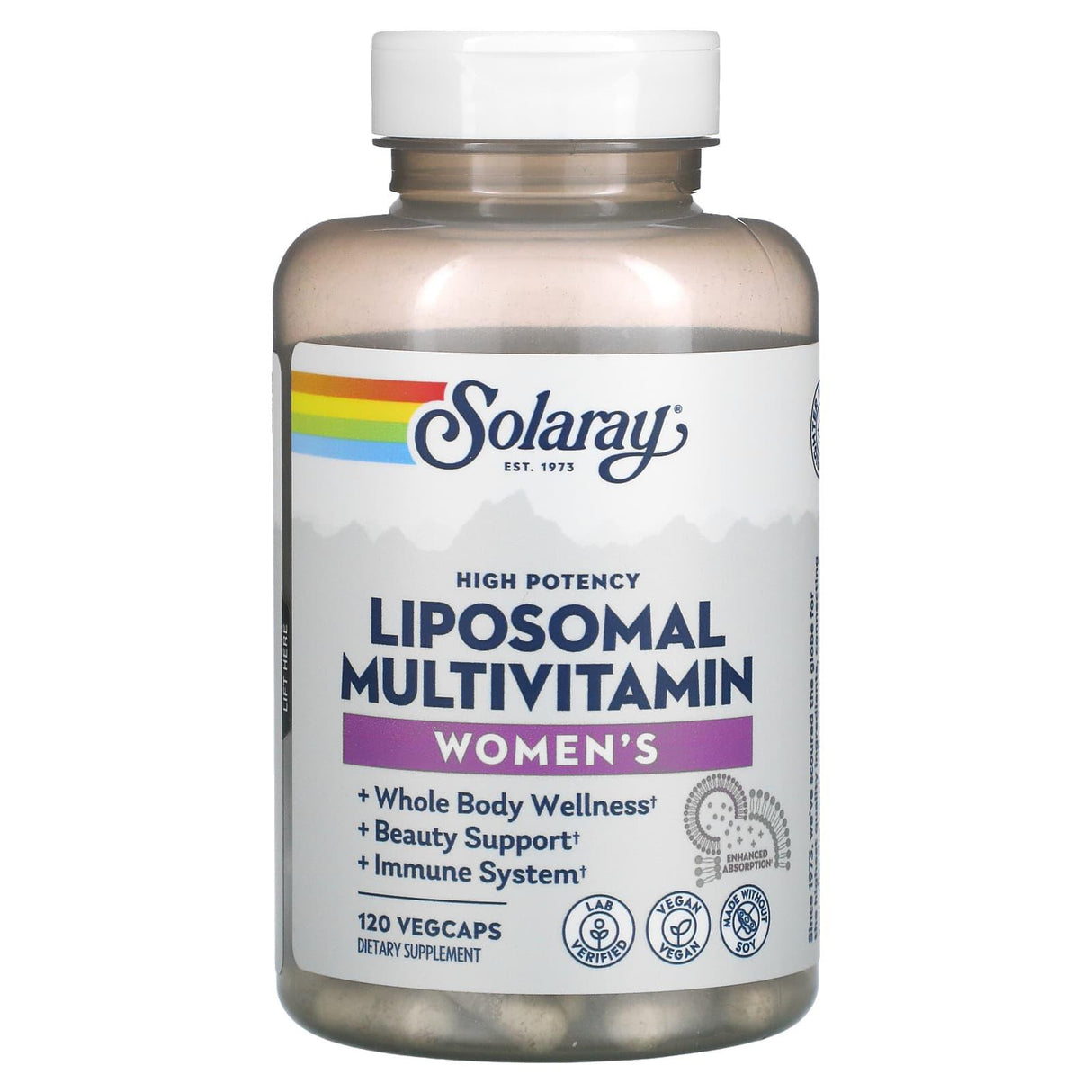 Solaray, High Potency Women's Liposomal Multivitamin, 120 VegCaps - Supply Center USA