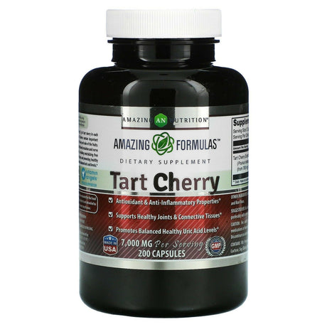 Amazing Nutrition, Tart Cherry, 3,500 mg, 200 Capsules - Supply Center USA