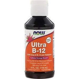 Now Foods, Ultra B-12, 5,000 mcg, 4 fl oz (118 ml) - Supply Center USA