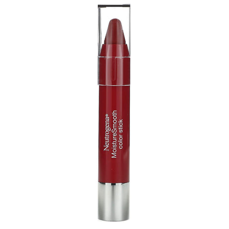 Neutrogena, MoistureSmooth Color Stick, Classic Red 160, 0.11 fl oz (3.1 g) - Supply Center USA