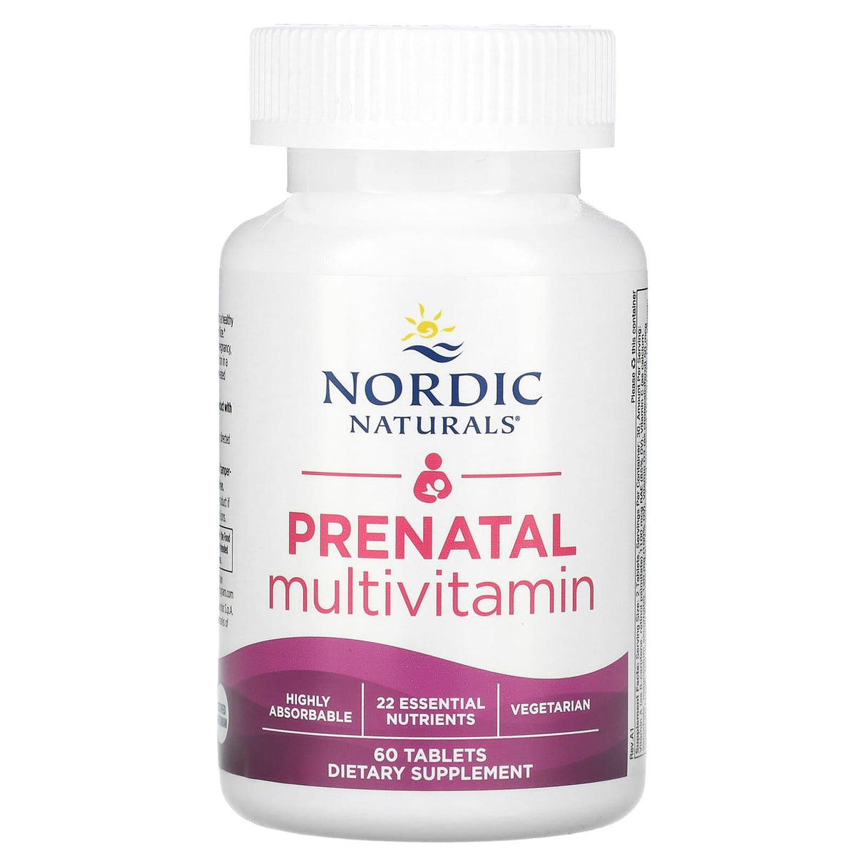 Nordic Naturals, Prenatal Multivitamin, 60 Tablets - Supply Center USA