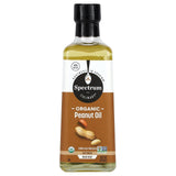 Spectrum Culinary, Organic Peanut Oil, Expeller Pressed, 16 fl oz (473 ml) - Supply Center USA