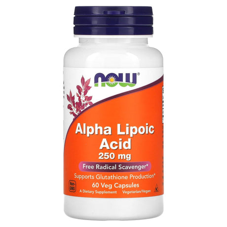 NOW Foods, Alpha Lipoic Acid, 100 mg, 60 Veg Capsules - Supply Center USA