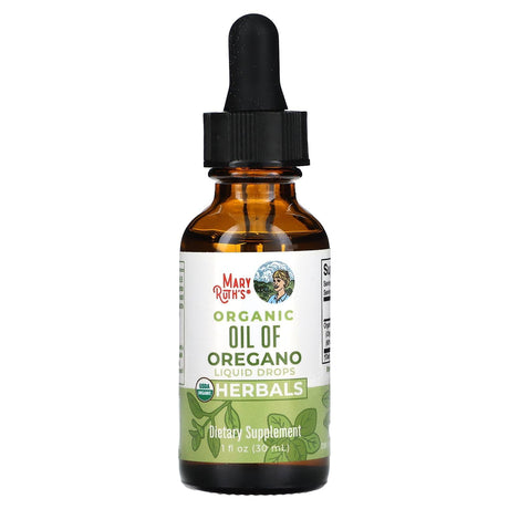 MaryRuth's, Organic Oil of Oregano Liquid Drops, 1 fl oz (30 ml) - Supply Center USA