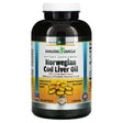 Amazing Nutrition, Norwegian Cod Liver Oil, Fresh Orange, 1,000 mg, 250 Softgels - Supply Center USA