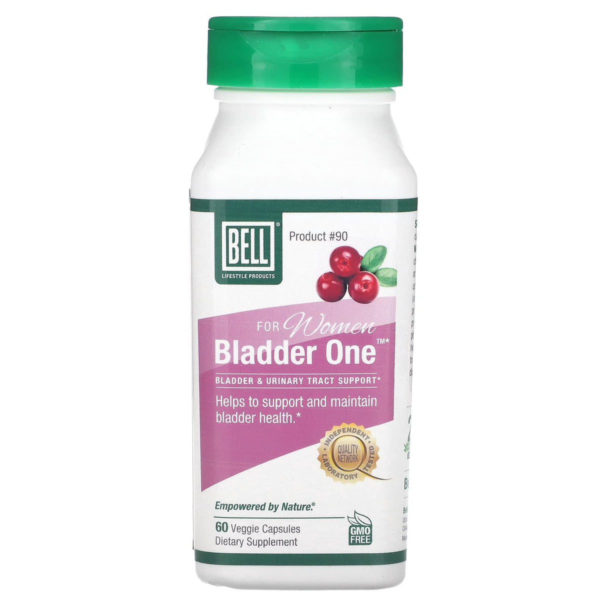 Bell Lifestyle, For Women, Bladder One, 60 Veggie Capsules - Supply Center USA