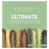 Palladio, Ultimate 9 Count Eyeshadow Palette, Natural Earth, 0.33 oz (9.6 g) - Supply Center USA