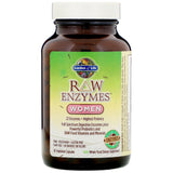 Garden of Life, RAW Enzymes, Women, 90 Vegetarian Capsules - Supply Center USA