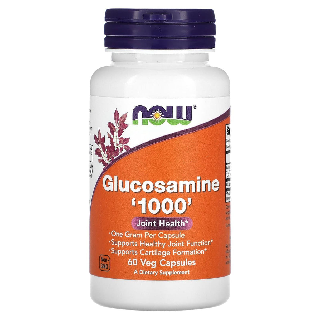 NOW Foods, Glucosamine '1000', 60 Veg Capsules - Supply Center USA