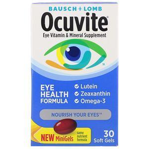 Bausch & Lomb, Ocuvite, Eye Health Formula, 30 Soft Gels - Supply Center USA