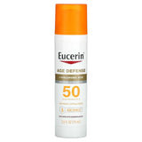 Eucerin, Age Defense, Lightweight Sunscreen Lotion For Face, SPF 50, Fragrance Free, 2.5 fl oz (75 ml) - Supply Center USA