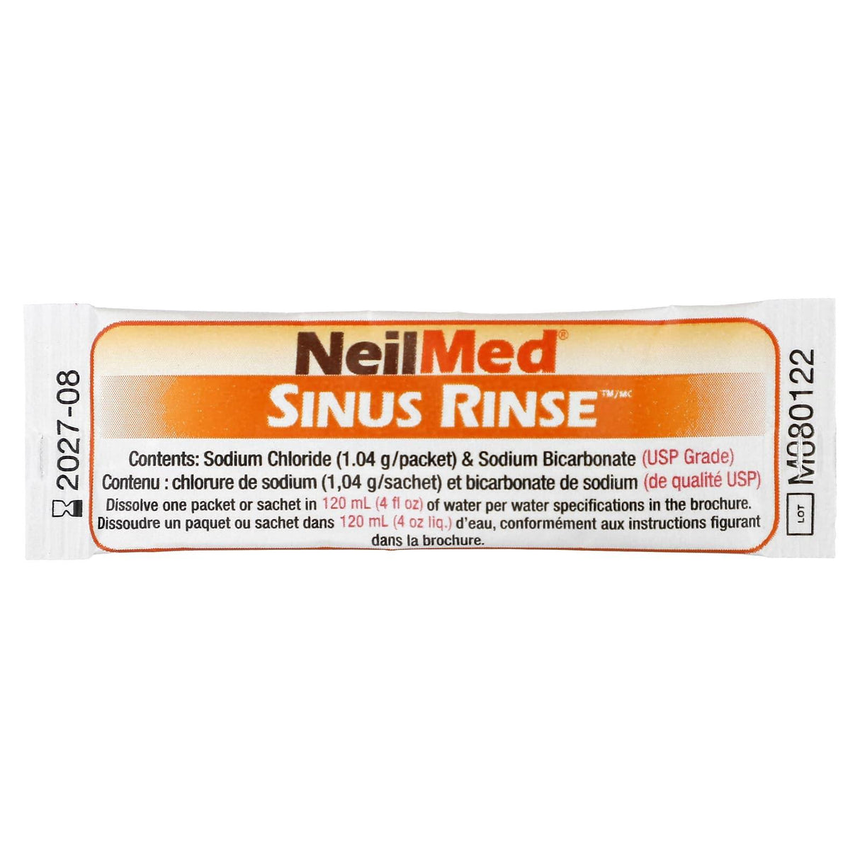 NeilMed, Kids, Sinus Rinse, Ages 2 +, 120 Premixed Sachets, 0.037 oz (1.04 g) Each - Supply Center USA