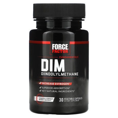 Force Factor, Fundamentals DIM Diindolylmethane, 30 Vegetable Capsules - Supply Center USA