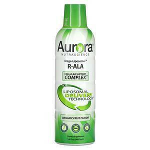 Aurora Nutrascience, Mega-Liposomal R-ALA, Organic Fruit, 16 fl oz (480 ml) - Supply Center USA