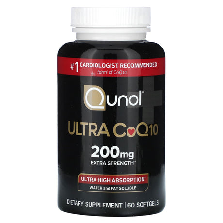 Qunol, Ultra CoQ10, Extra Strength, 200 mg, 60 Softgels - Supply Center USA