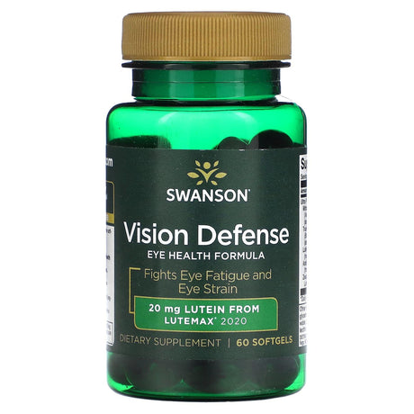 Swanson, Vision Defense, 60 Softgels - Supply Center USA