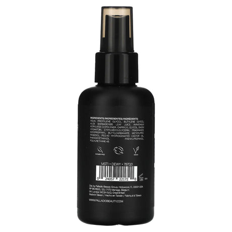 Palladio, 4Ever + Ever, Makeup Setting Spray, Long-Lasting, Dewy Finish, 3.4 fl oz (100 ml) - Supply Center USA