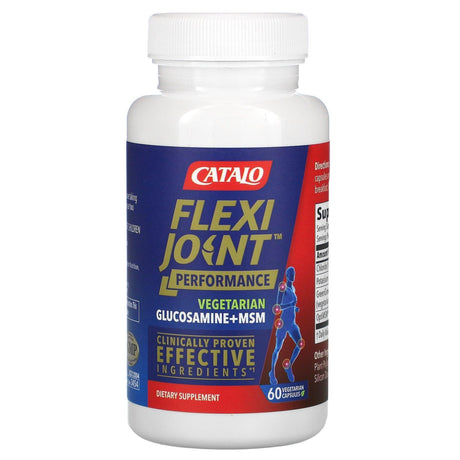 Catalo Naturals, FlexiJoint Performance, Glucosamine & MSM, 60 Vegetarian Capsules - Supply Center USA