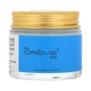 The Creme Shop, Hyaluronic Acid, Overnight Gel Beauty Mask, 2.36 oz (70 ml) - Supply Center USA