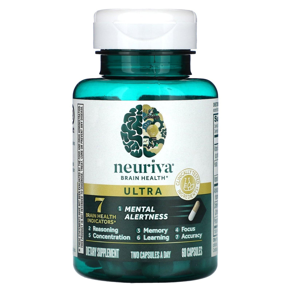 Schiff, Neuriva Brain Health, Ultra, 60 Capsules - Supply Center USA