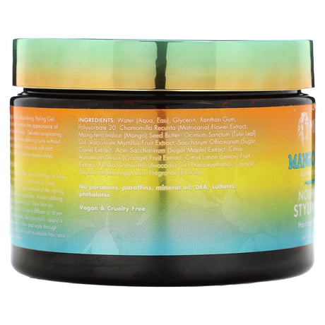 Mielle, Nourishing Styling Gel, Mango & Tulsi , 12 oz (340 g) - Supply Center USA