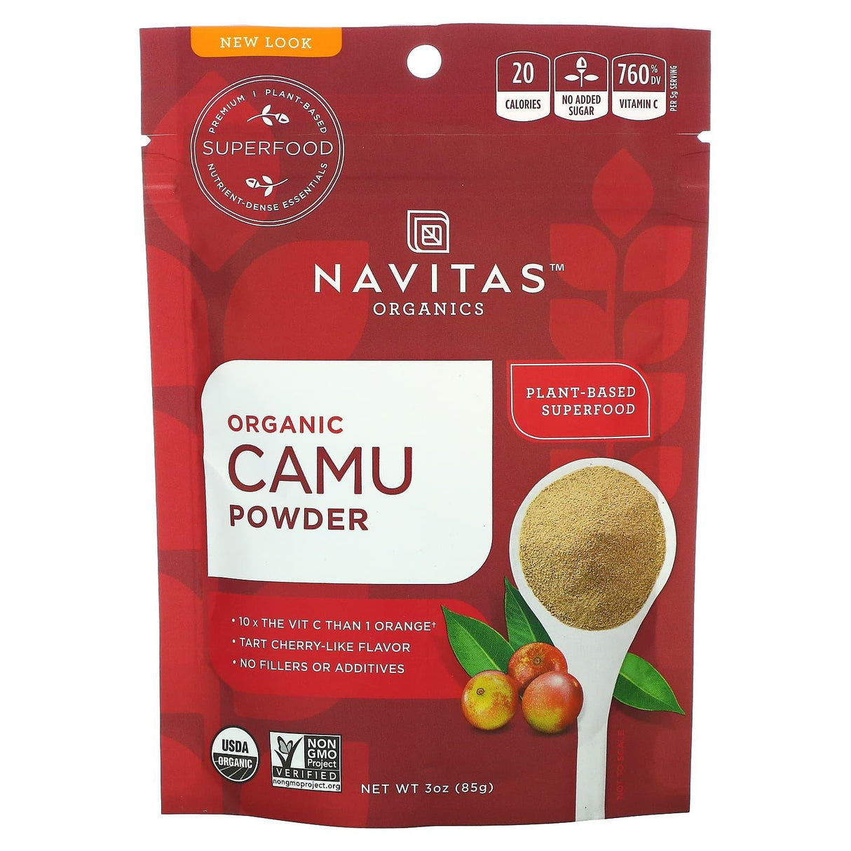 Navitas Organics, Organic Camu Powder, 3 oz (85 g) - Supply Center USA