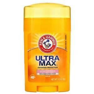 Arm & Hammer, UltraMax, Antiperspirant Solid Deodorant, Powder Fresh, 1.0 oz (28 g) - Supply Center USA