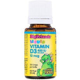 Natural Factors, Big Friends, Liquid Vitamin D3, 10 mcg 400 IU, 0.5 fl oz (15 ml) - Supply Center USA