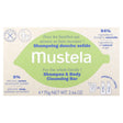 Mustela, Shampoo & Body Cleansing Bar, Fragrance Free, 2.64 oz (75 g) - Supply Center USA