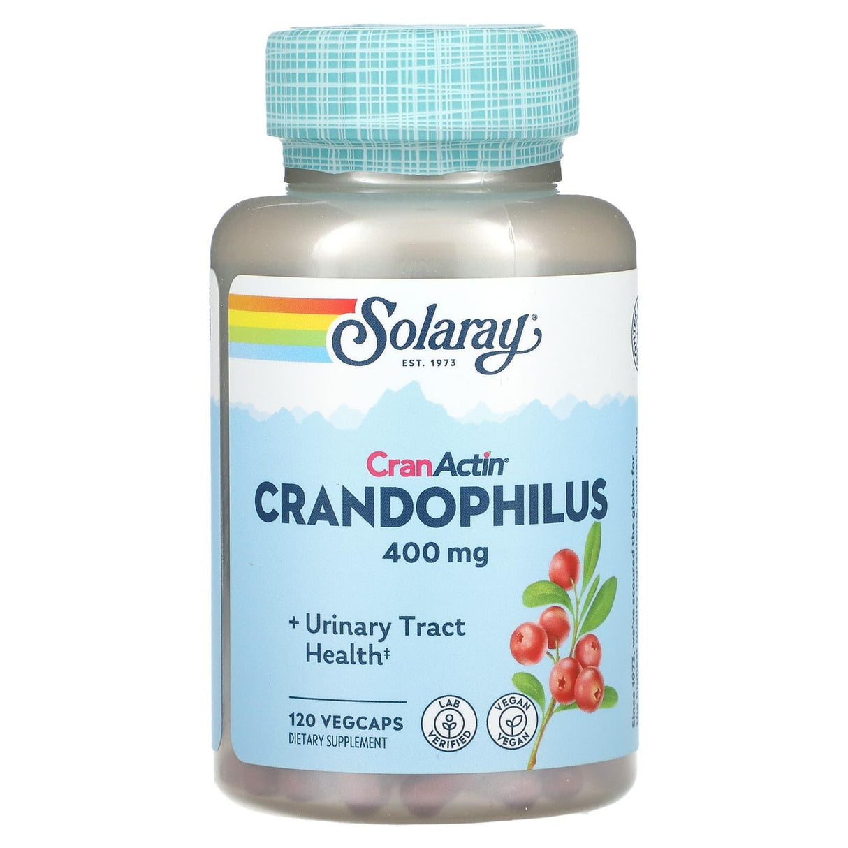 Solaray, CranActin, Crandophilus, 200 mg, 120 VegCaps - Supply Center USA