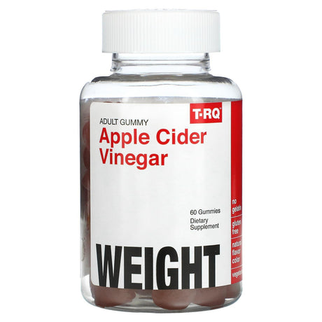 T-RQ, Adult Gummy, Apple Cider Vinegar, 60 Gummies - Supply Center USA