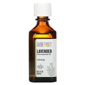 Aura Cacia, Pure Essential Oil, Lavender, 2 fl oz (59 ml) - Supply Center USA