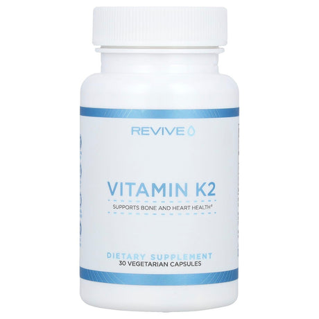 Revive MD Supplement Company LLC, Vitamin K2, 30 Vegetarian Capsules - Supply Center USA