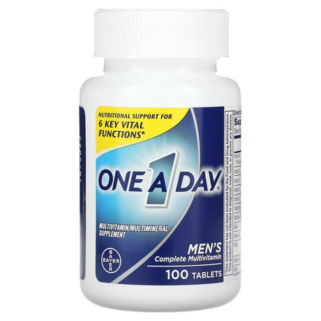 One-A-Day, Men's Complete Multivitamin, 100 Tablets - Supply Center USA