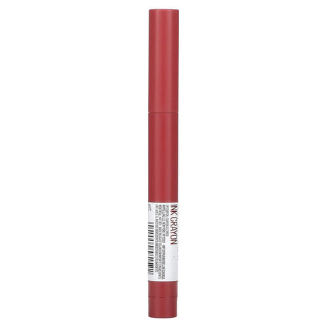 Maybelline, Super Stay, Ink Crayon, Run The World 80, 0.04 oz (1.2 g) - Supply Center USA