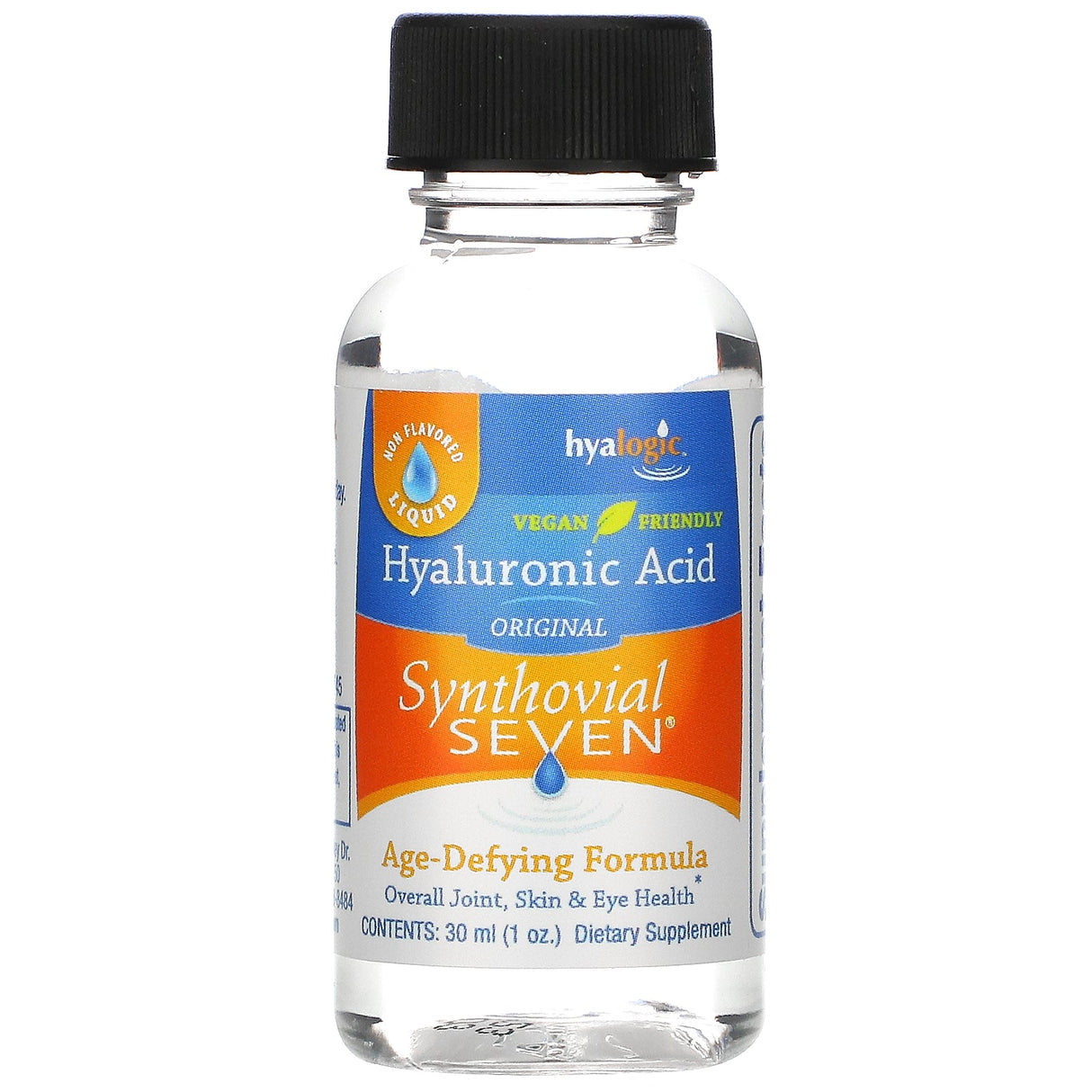 Hyalogic LLC, Hyaluronic Acid, Synthovial Seven, 1 oz (30 ml) - Supply Center USA