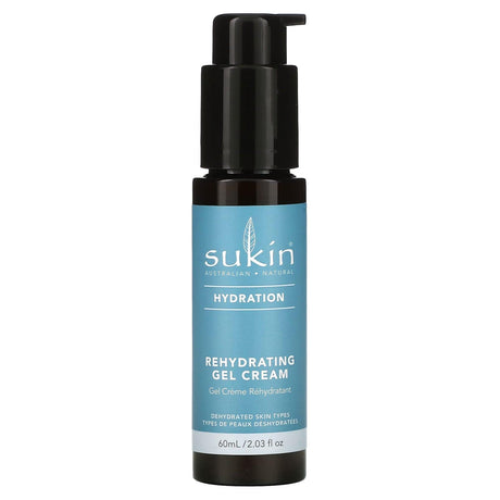 Sukin, Rehydrating Gel Cream, 2.03 fl oz (60 ml) - Supply Center USA