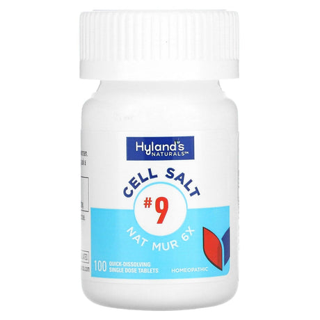 Hyland's Naturals, Cell Salt #9, 100 Quick-Dissolving Single Tablet Doses - Supply Center USA