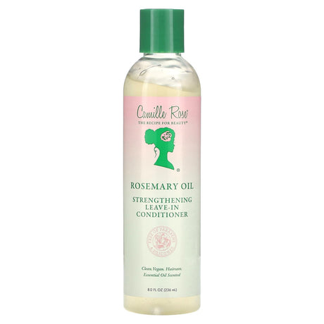 Camille Rose, Strengthening Leave-In Conditioner, Rosemary Oil, 8 fl oz (236 ml) - Supply Center USA