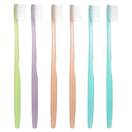 Kent, Ultra Soft Toothbrush, Compact, 6 Toothbrushes - Supply Center USA