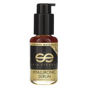 Source Naturals, Skin Eternal, Hyaluronic Serum, 1.7 fl oz (50 ml) - Supply Center USA