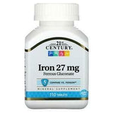 21st Century, Iron, 27 mg, 110 Tablets - Supply Center USA