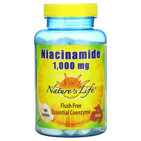 Nature's Life, Niacinamide, 1,000 mg, 100 Tablets - Supply Center USA