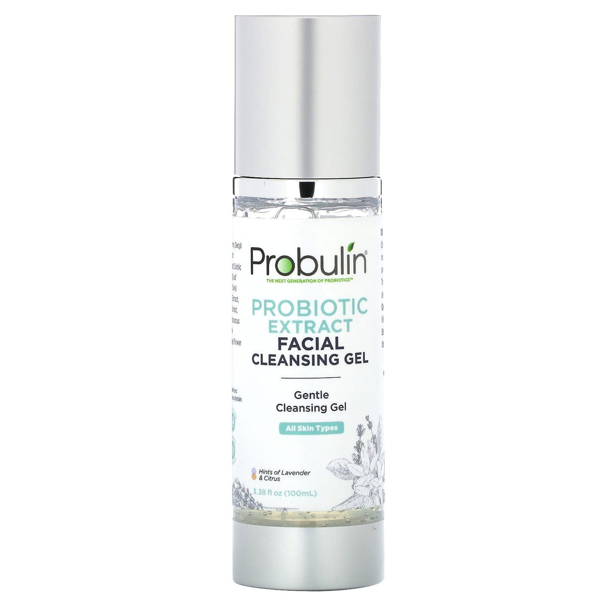 Probulin, Probiotic Facial Extract Cleansing Gel, 3.38 fl oz (100 ml) - Supply Center USA