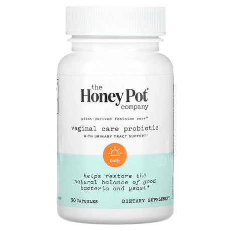 The Honey Pot Company, Vaginal Care Probiotic With Urinary Tract Support, 30 Capsules - Supply Center USA