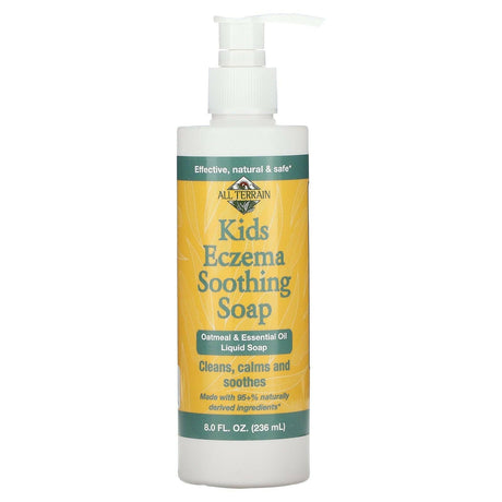 All Terrain, Kids Eczema Soothing Soap, 8 fl oz (236 ml) - Supply Center USA