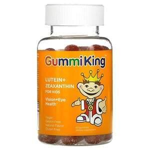 GummiKing, Lutein + Zeaxanthin for Kids, Mango, 60 Gummies - Supply Center USA