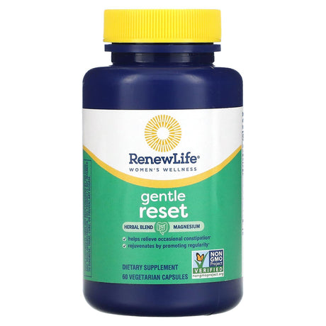 Renew Life, Women's Wellness, Gentle Reset , 60 Vegetarian Capsules - Supply Center USA