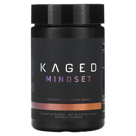 Kaged, Mindset, Orange Mango, 3.97 oz (112.5 g) - Supply Center USA