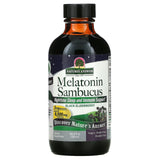 Nature's Answer, Melatonin Sambucus, Nighttime Sleep and Immune Support, 4 fl oz (120 ml) - Supply Center USA